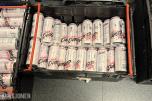 Stort Parti med Battery energidrikk, brus, godteri og engangsartikler