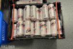 Stort Parti med Battery energidrikk, brus, godteri og engangsartikler