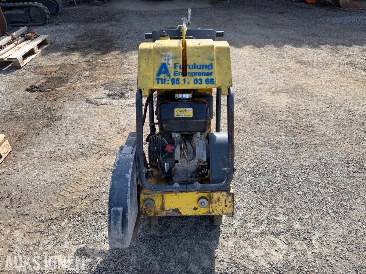 Wacker Neuson Bensindrevet Fugesag / Asfaltsag – Honda motor