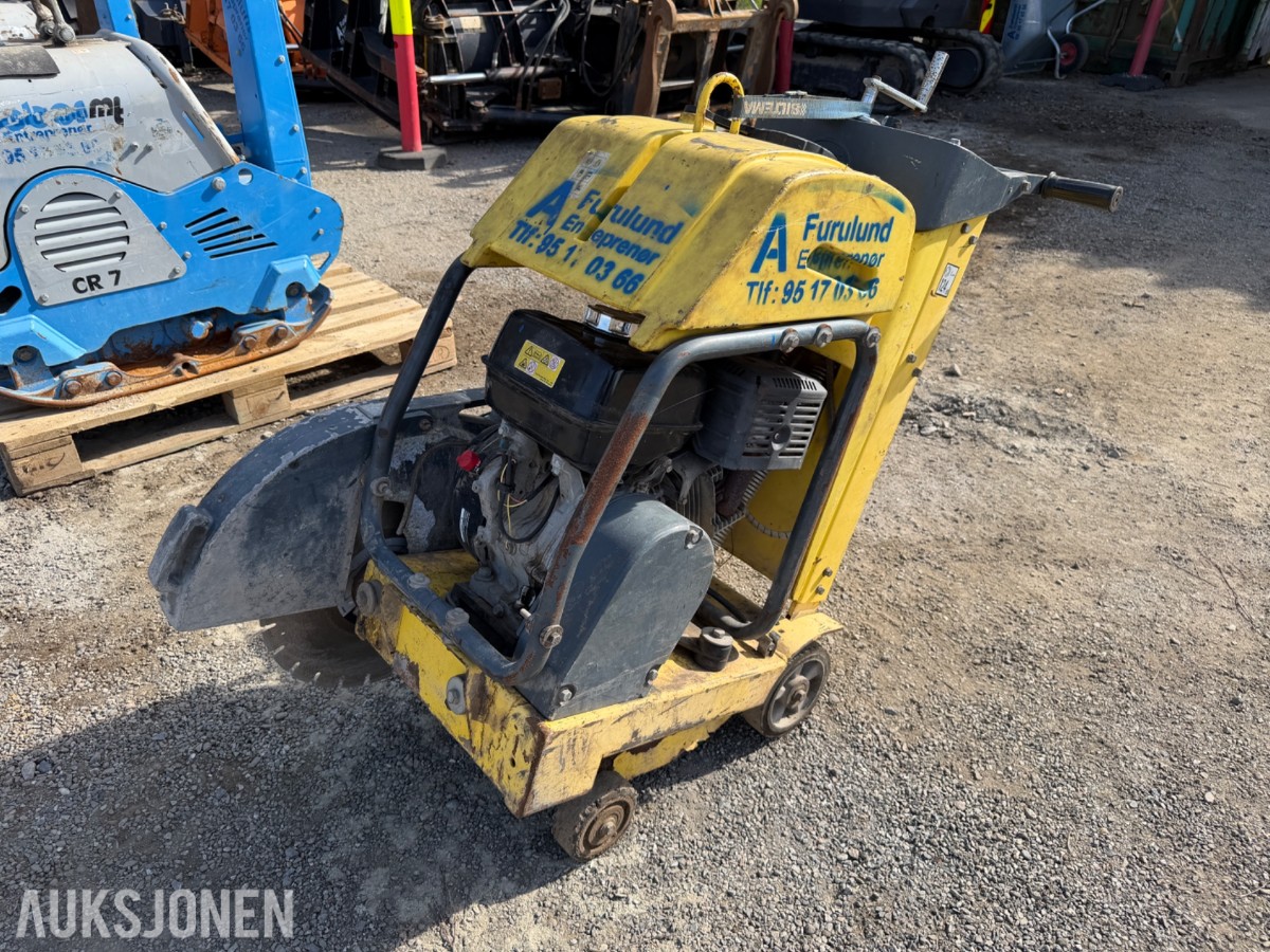 Wacker Neuson Bensindrevet Fugesag / Asfaltsag – Honda motor
