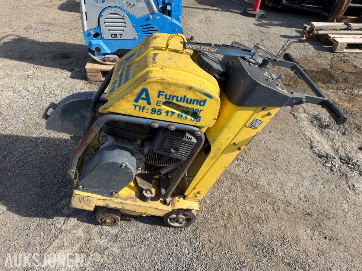 Wacker Neuson Bensindrevet Fugesag / Asfaltsag – Honda motor