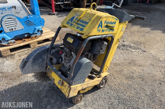 Wacker Neuson Bensindrevet Fugesag / Asfaltsag – Honda motor