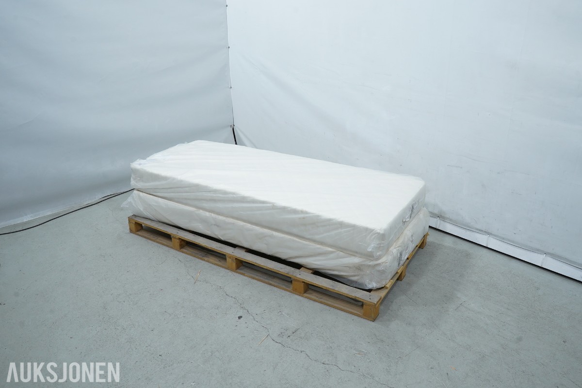 2 stk. Marine Pocket 80x200cm m/overmadrass