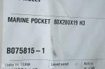 2 stk. Marine Pocket 80x200cm m/overmadrass