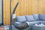 Hengestol "Modera" svart