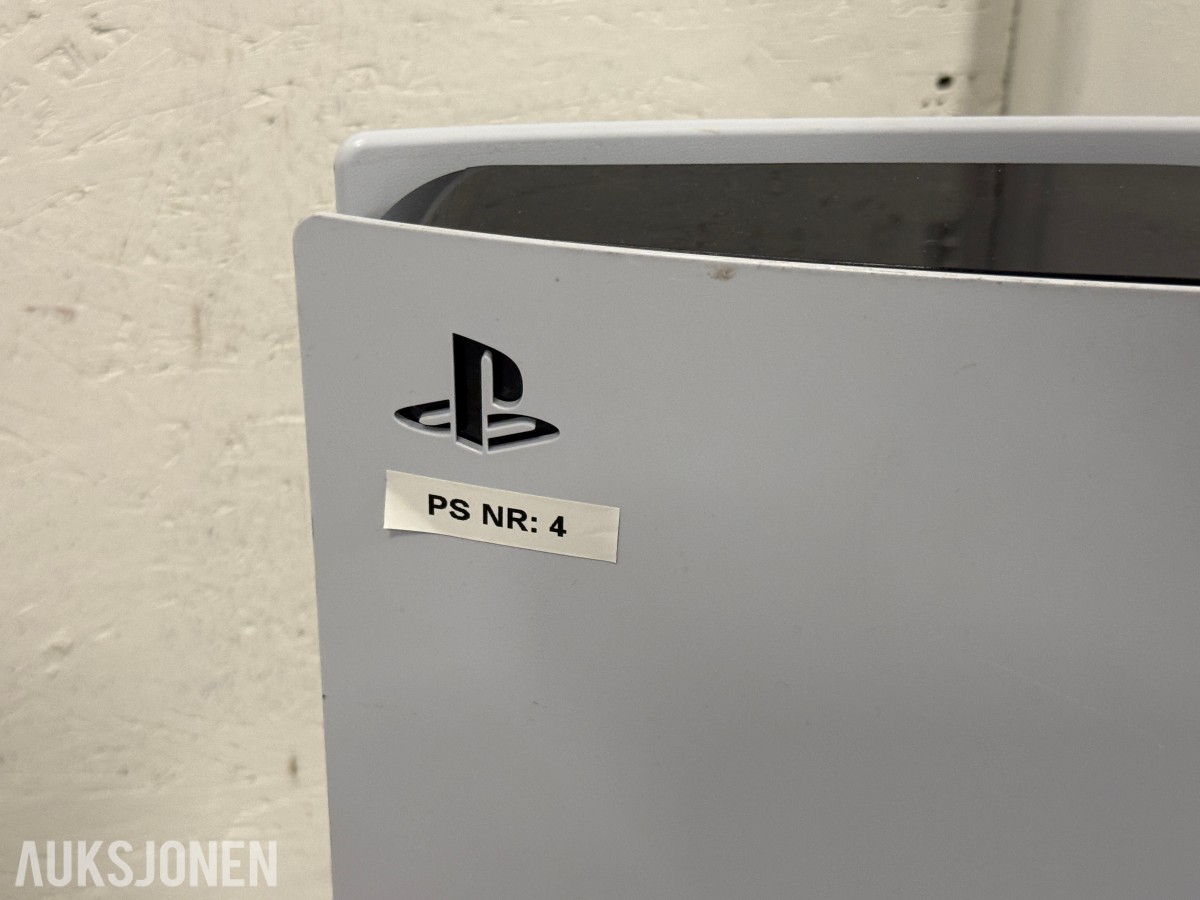 2022 Sony PlayStation 5 Digital Edition (CFI-1216B) med kabel