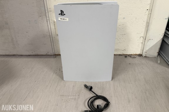2022 Sony PlayStation 5 Digital Edition (CFI-1216B) med kabel