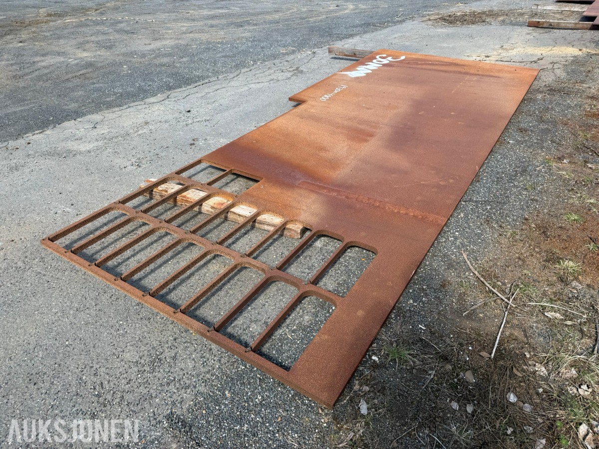 kraftig Y20 stålplate 30 mm – 1930 x 4800 