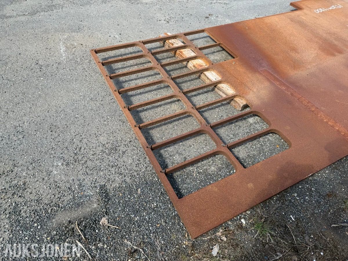 kraftig Y20 stålplate 30 mm – 1930 x 4800 