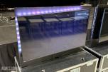 2 Stk. Philips TV-skjermer i flightcase med kabling og tilbehør