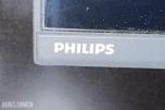 2 Stk. Philips TV-skjermer i flightcase med kabling og tilbehør