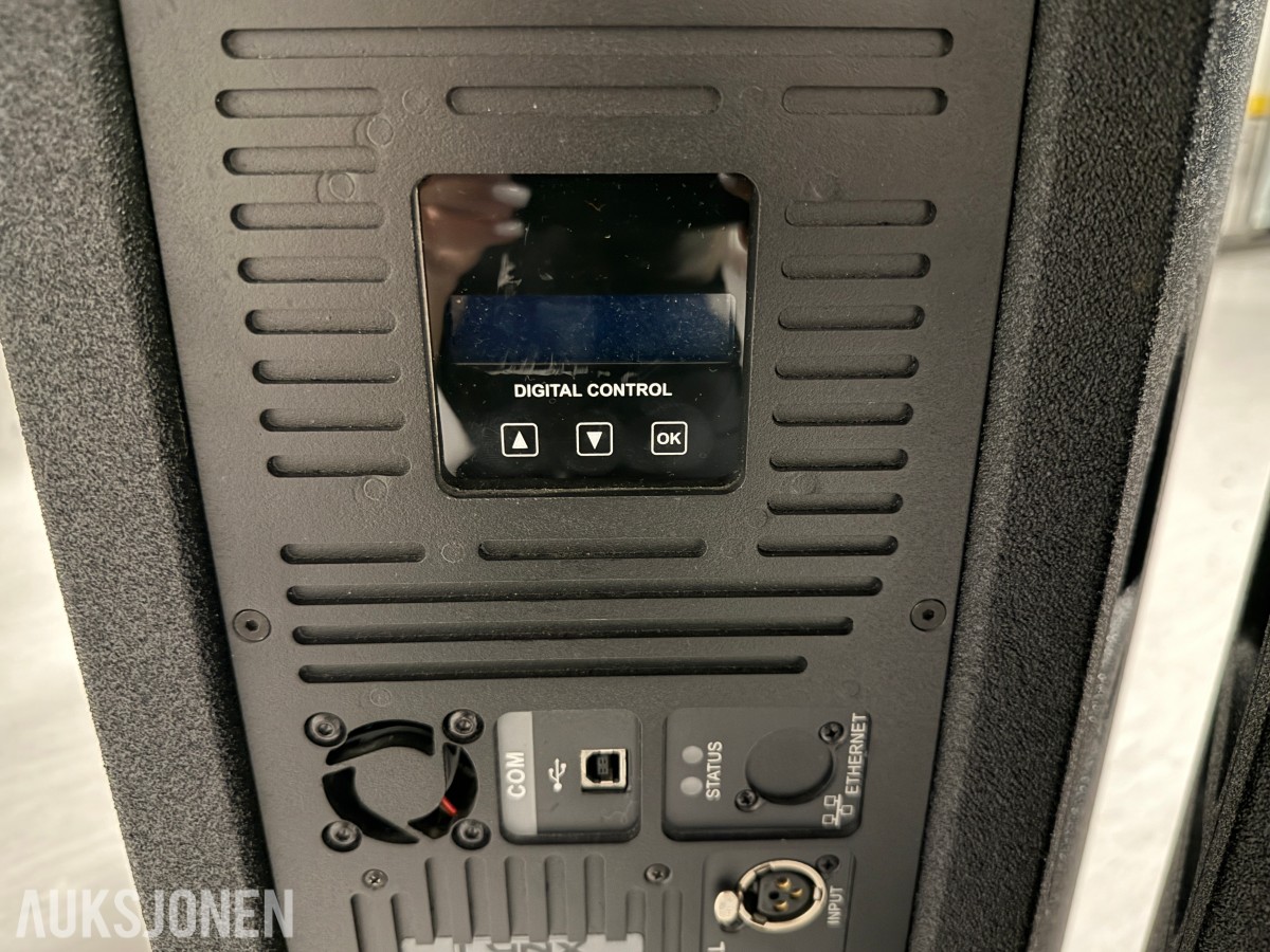 2 stk Lynx Pro Audio GXR-12 aktive PA-høyttalere 1400W DSP