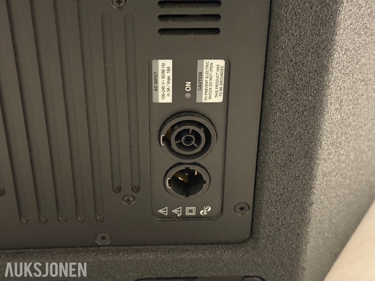 2 stk Lynx Pro Audio GXR-12 aktive PA-høyttalere 1400W DSP