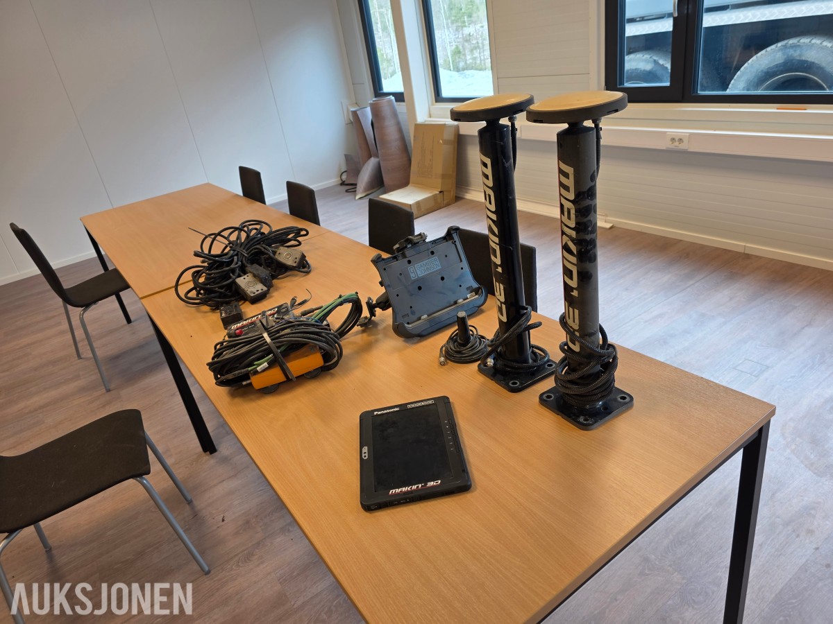 Makin 3 D GPS komplett system 740 