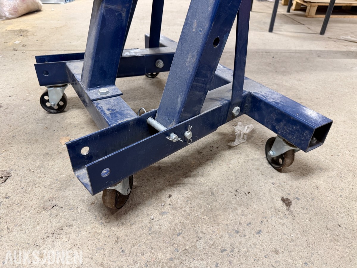 Biltema Verkstedkran 2000 kg – mobil motorløfter