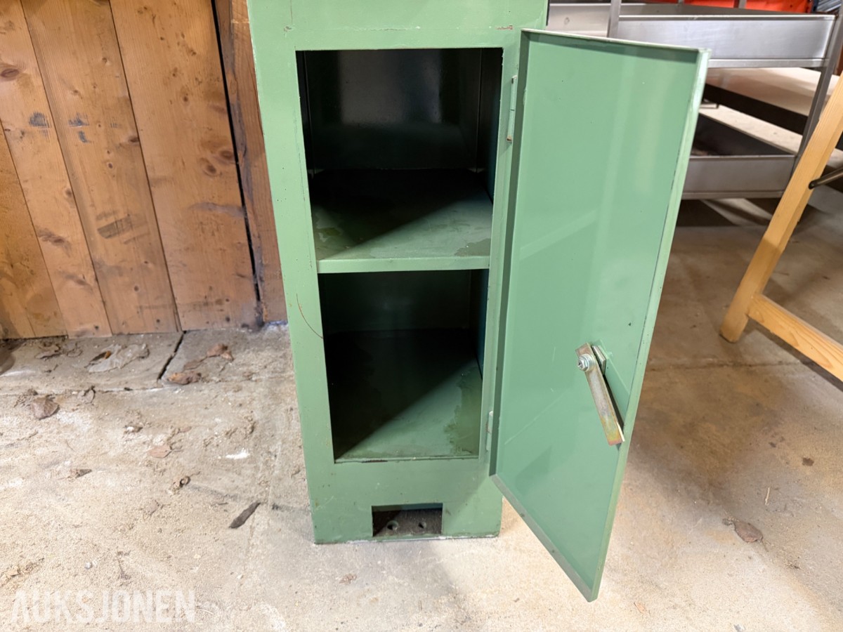 LD LD-1236GH Metall dreiebenk – med kjøling og skap