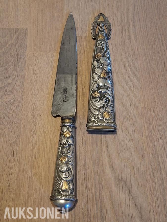 Sølv- og gullkniv