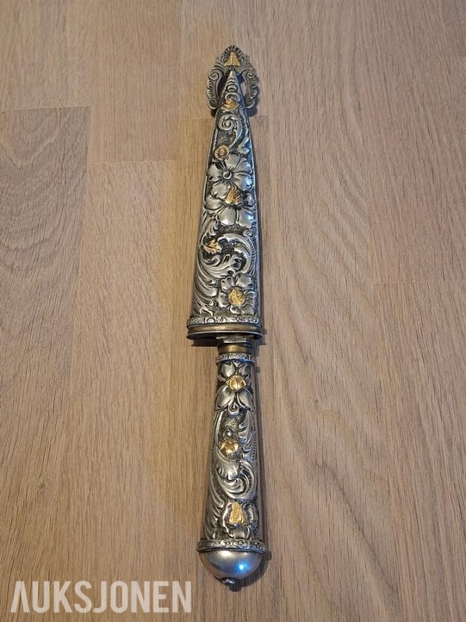 Sølv- og gullkniv