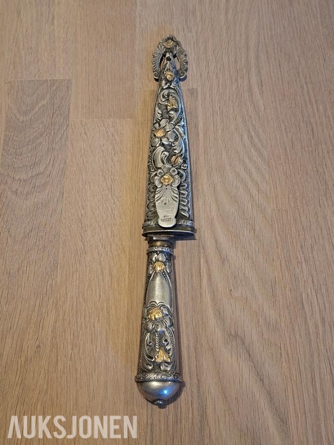 Sølv- og gullkniv