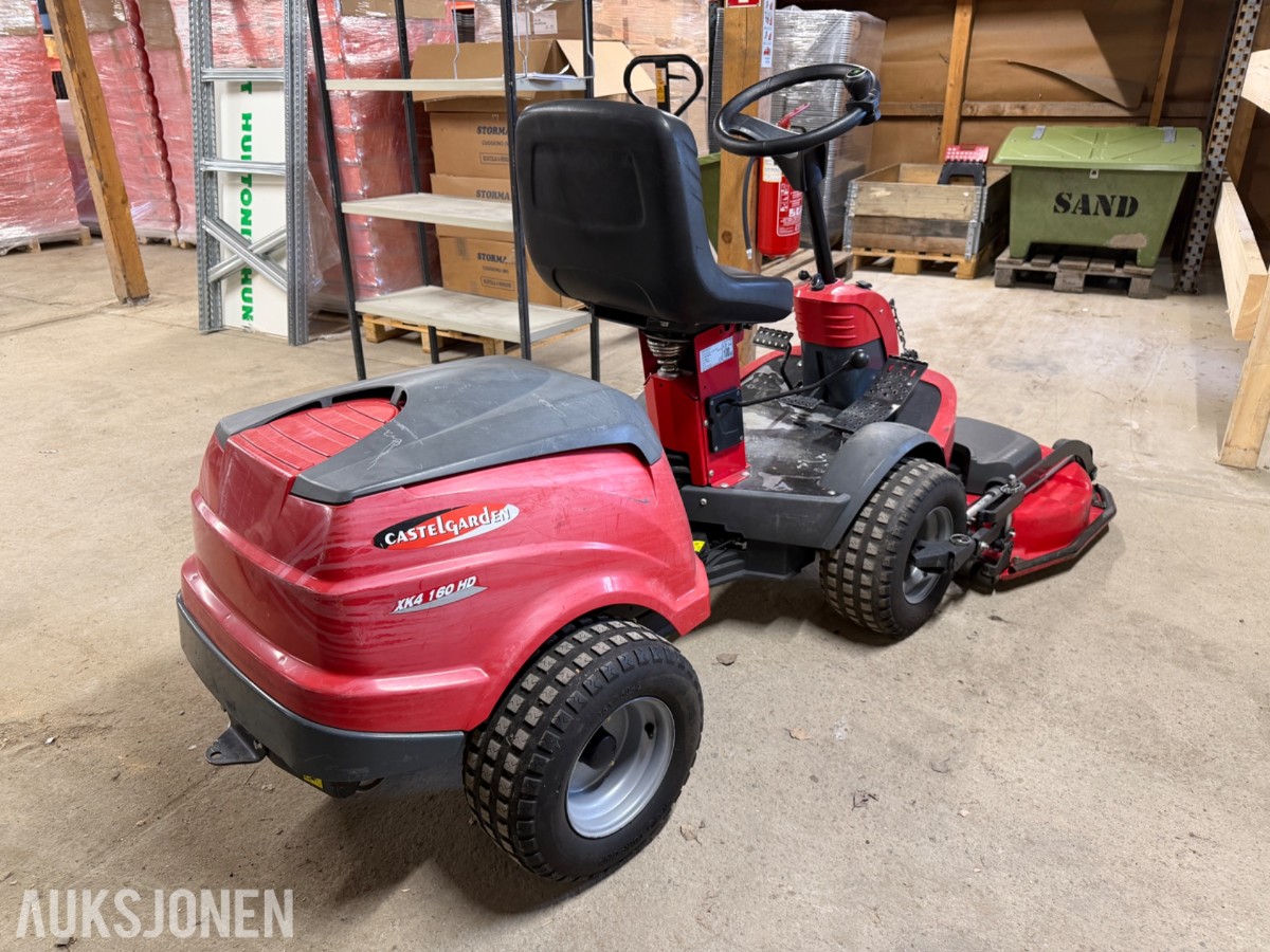 2016 Castelgarden XK4 160 HD Sitteklipper – Briggs & Stratton 4155
