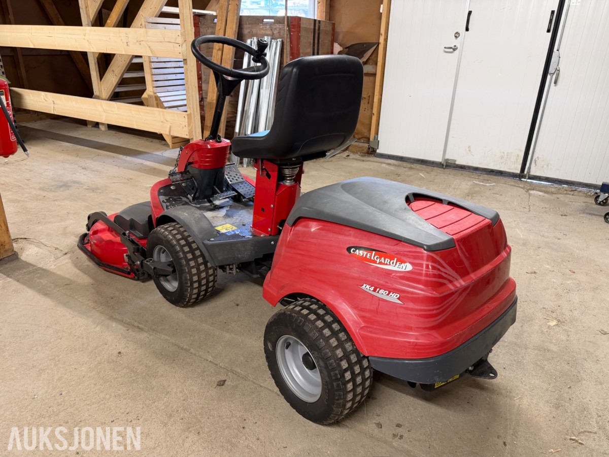 2016 Castelgarden XK4 160 HD Sitteklipper – Briggs & Stratton 4155