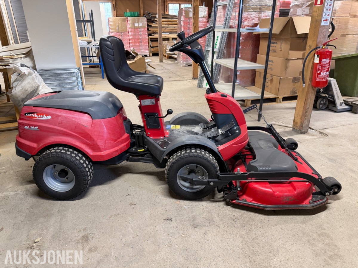 2016 Castelgarden XK4 160 HD Sitteklipper – Briggs & Stratton 4155