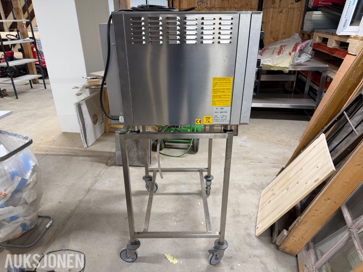 Giorik ME52 Varmluftsovn – 230V – med stativ i rustfritt stål