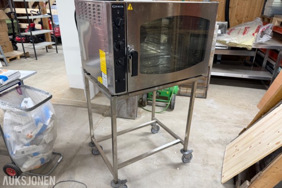 Giorik ME52 Varmluftsovn – 230V – med stativ i rustfritt stål