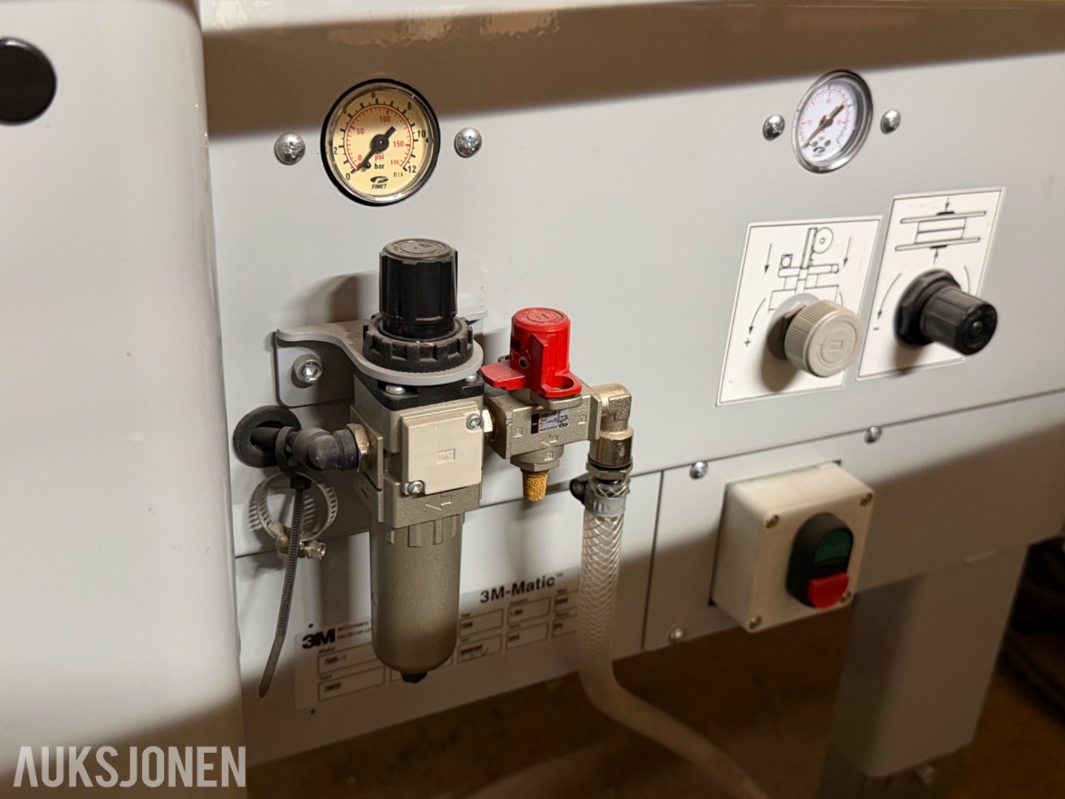 3M-Matic automatisk kartongforsegler / teipemaskin med rullebane - 