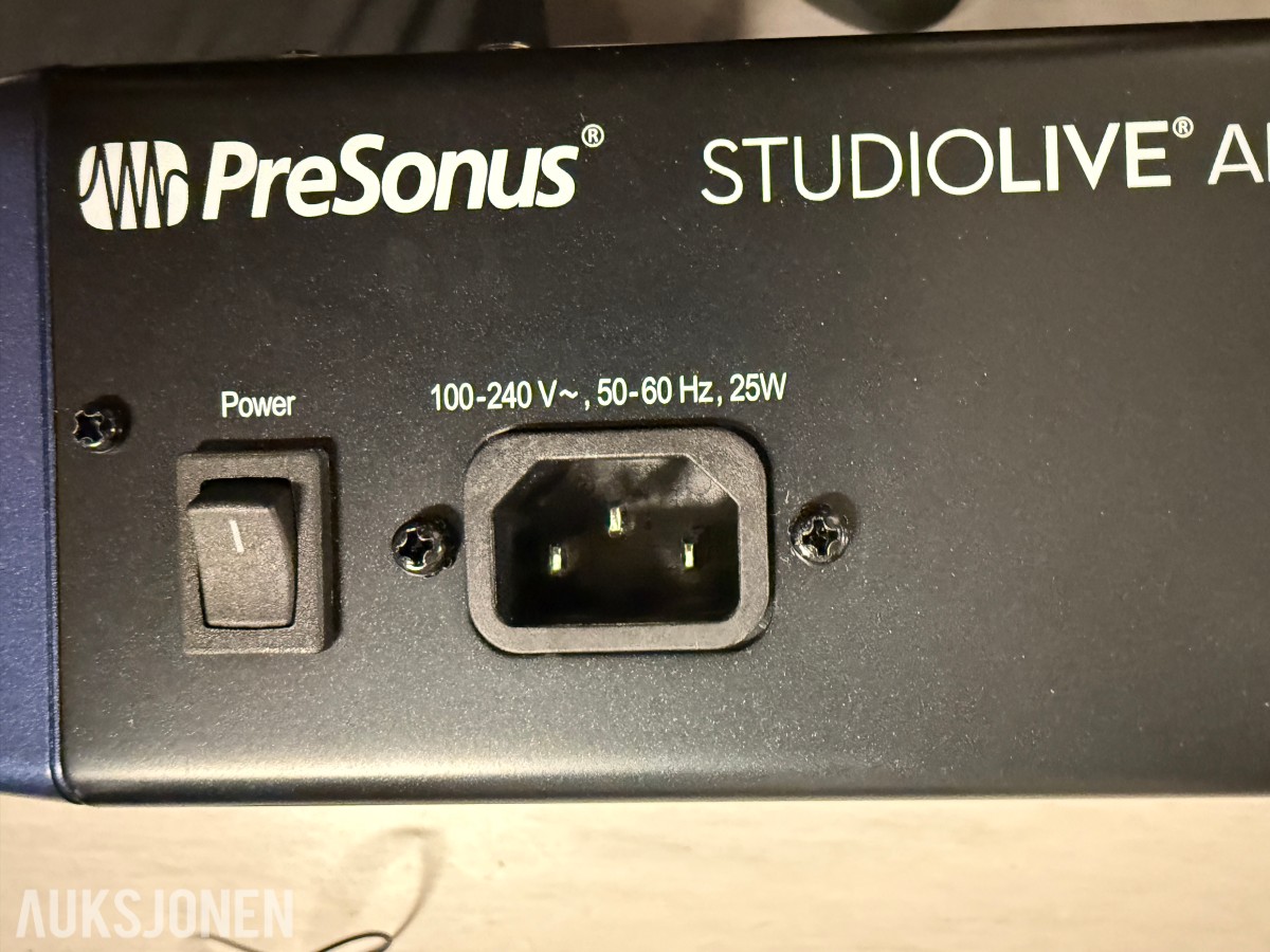 2010 PreSonus StudioLive AR12c analog mikser med USB/SD og Bluetooth