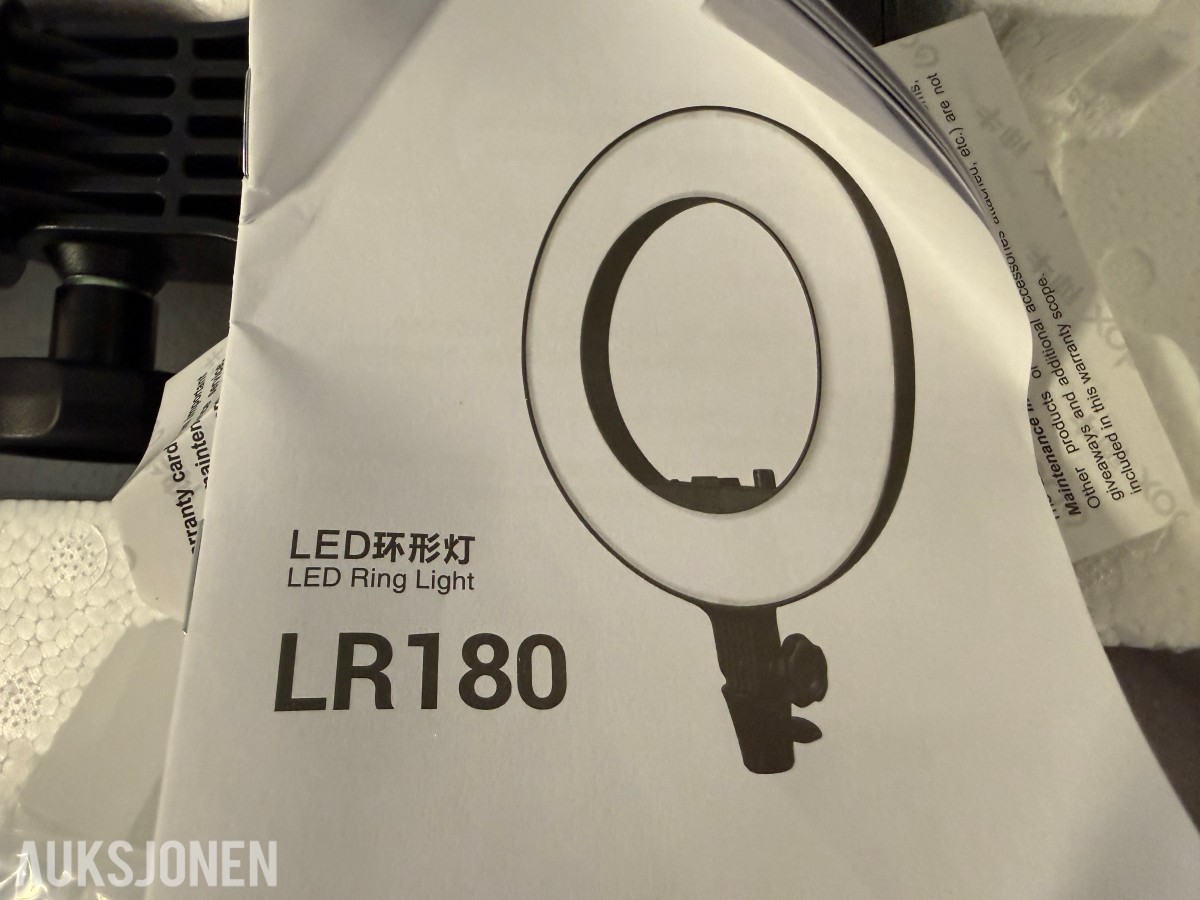 Lysutstyr for foto/video - SVIVE ring light + LED lysrigger