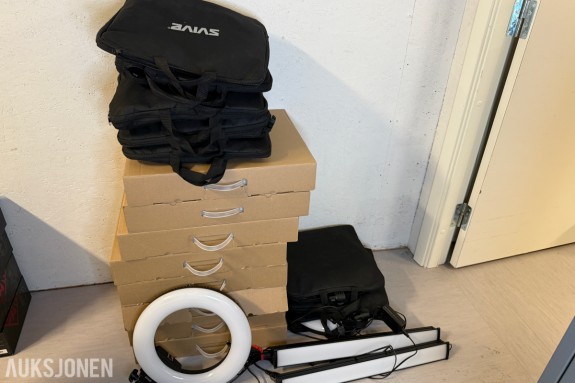Lysutstyr for foto/video - SVIVE ring light + LED lysrigger