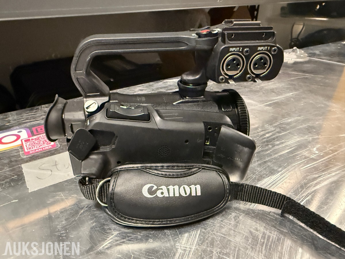 Canon XA40 4K videokamera med XLR-innganger