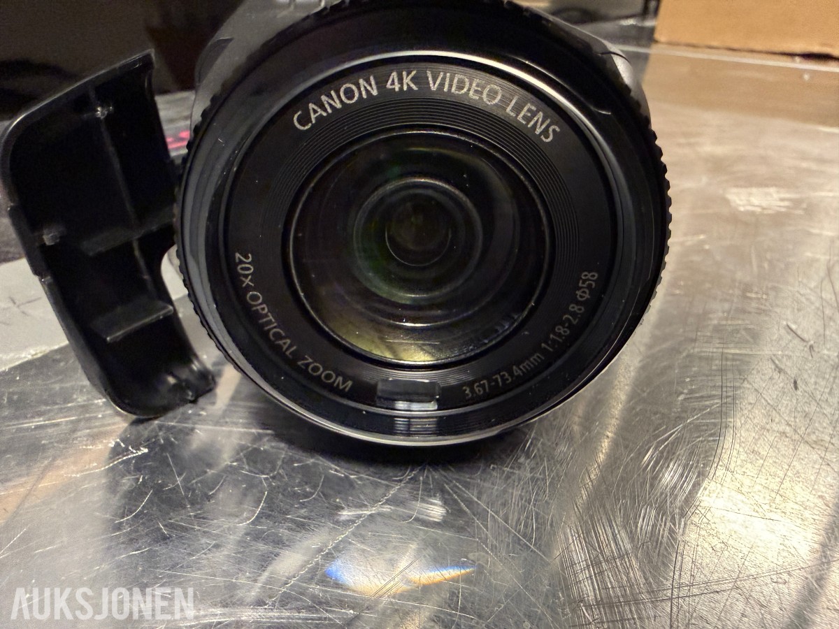 Canon XA40 4K videokamera med XLR-innganger
