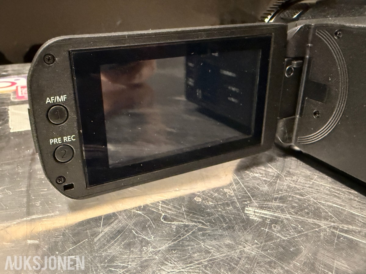 Canon XA40 4K videokamera med XLR-innganger