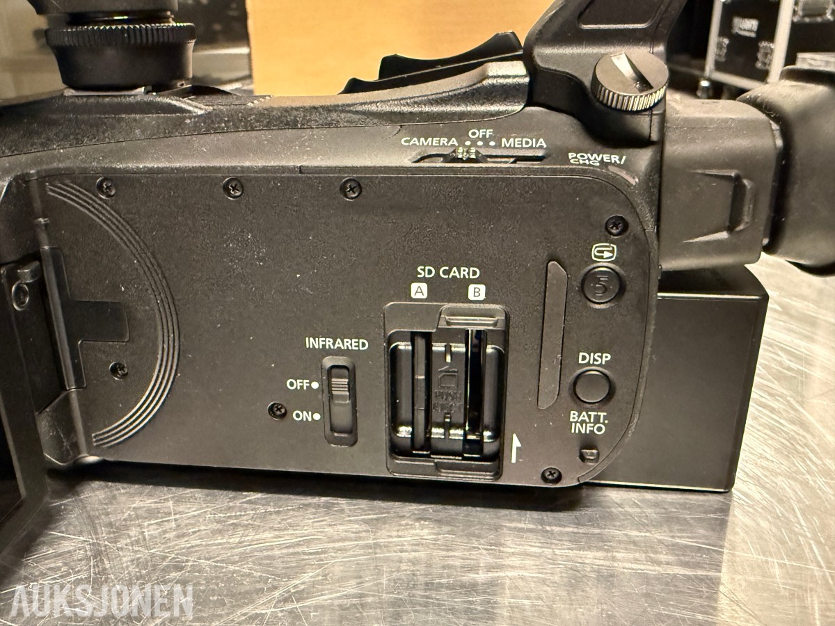 Canon XA40 4K videokamera med XLR-innganger