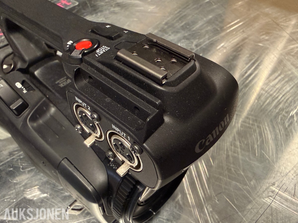Canon XA40 4K videokamera med XLR-innganger