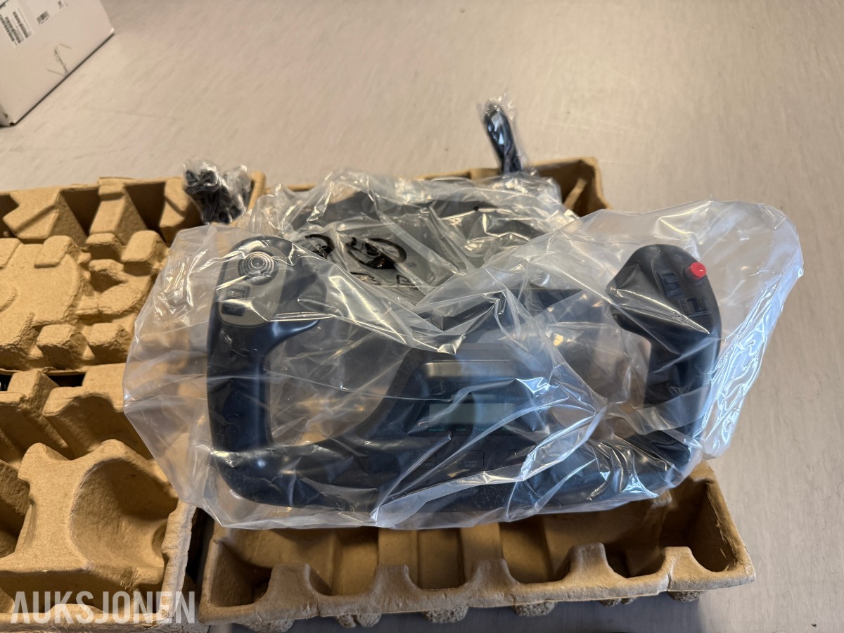 Logitech Flight Yoke System med throttle quadrant