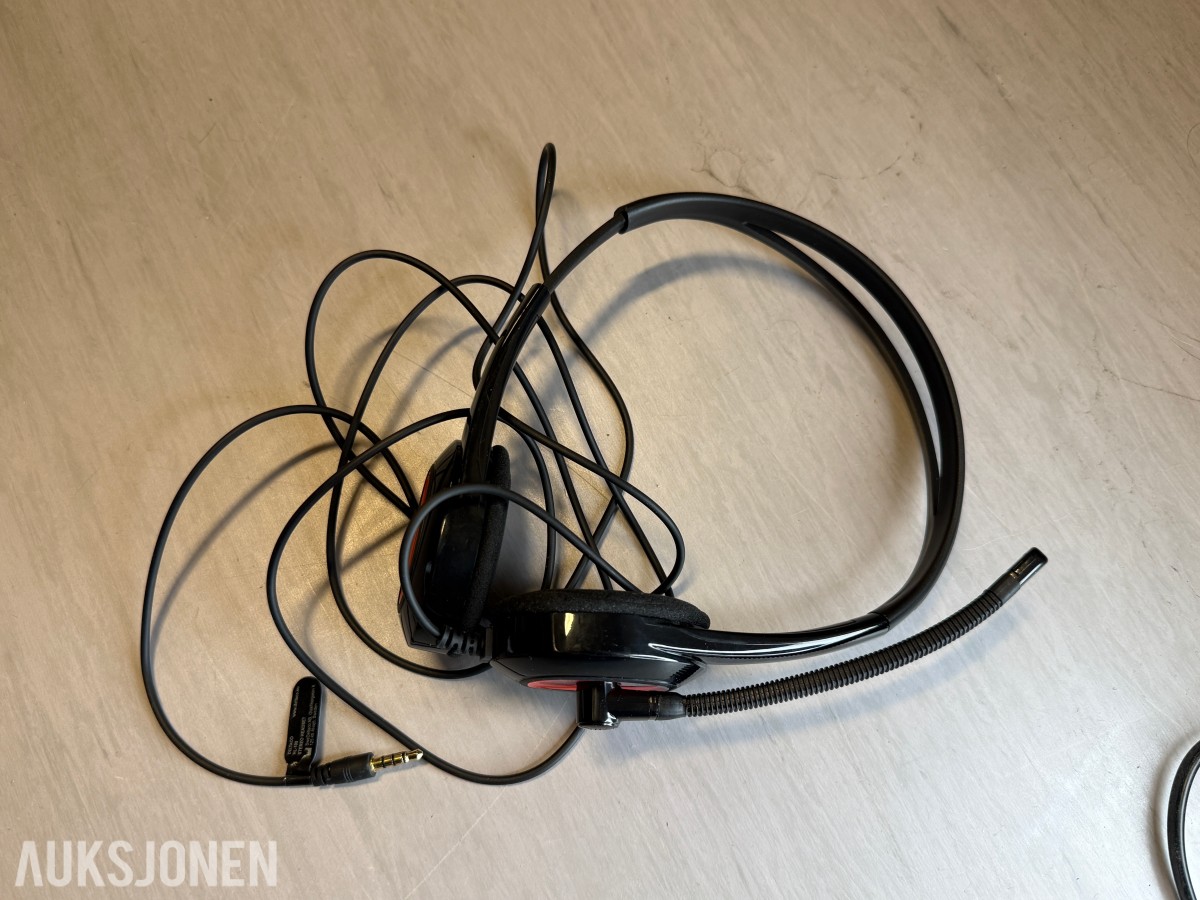 Stort Parti Deltaco HL-108 headset – INGEN MINSTEPRIS