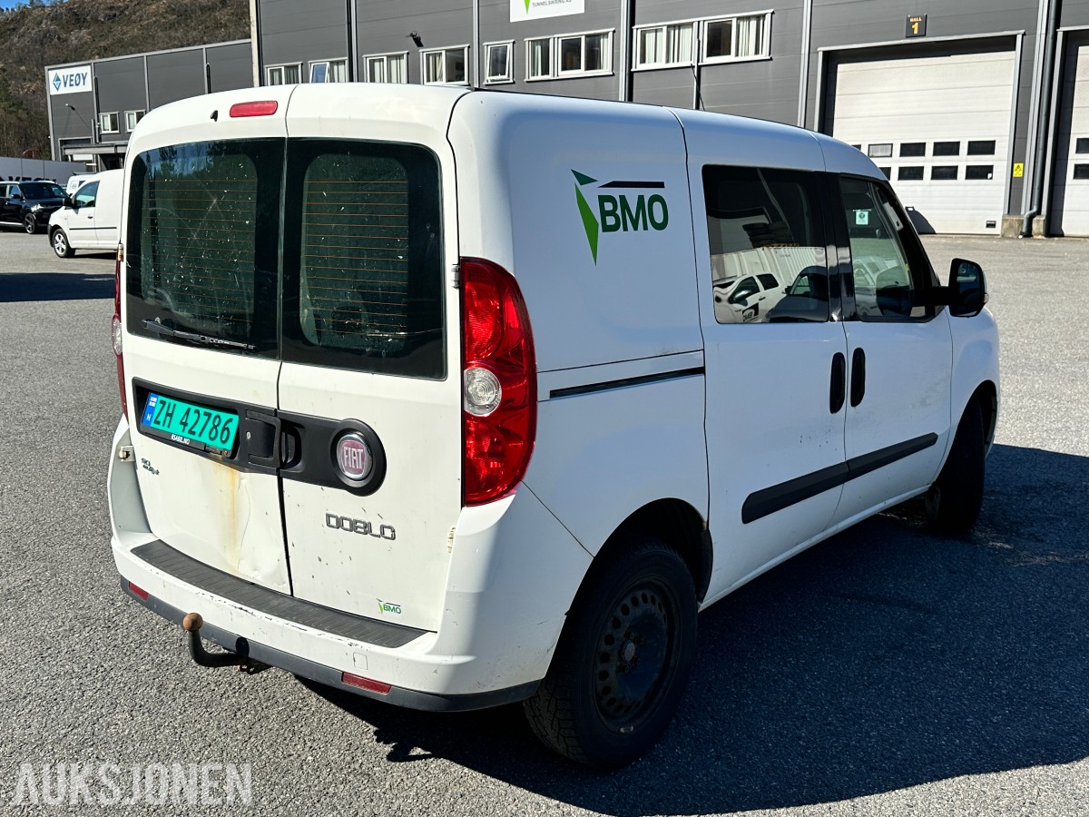 2015 Fiat DOBLO 1.6-90 D Rep.objekt, 83150km