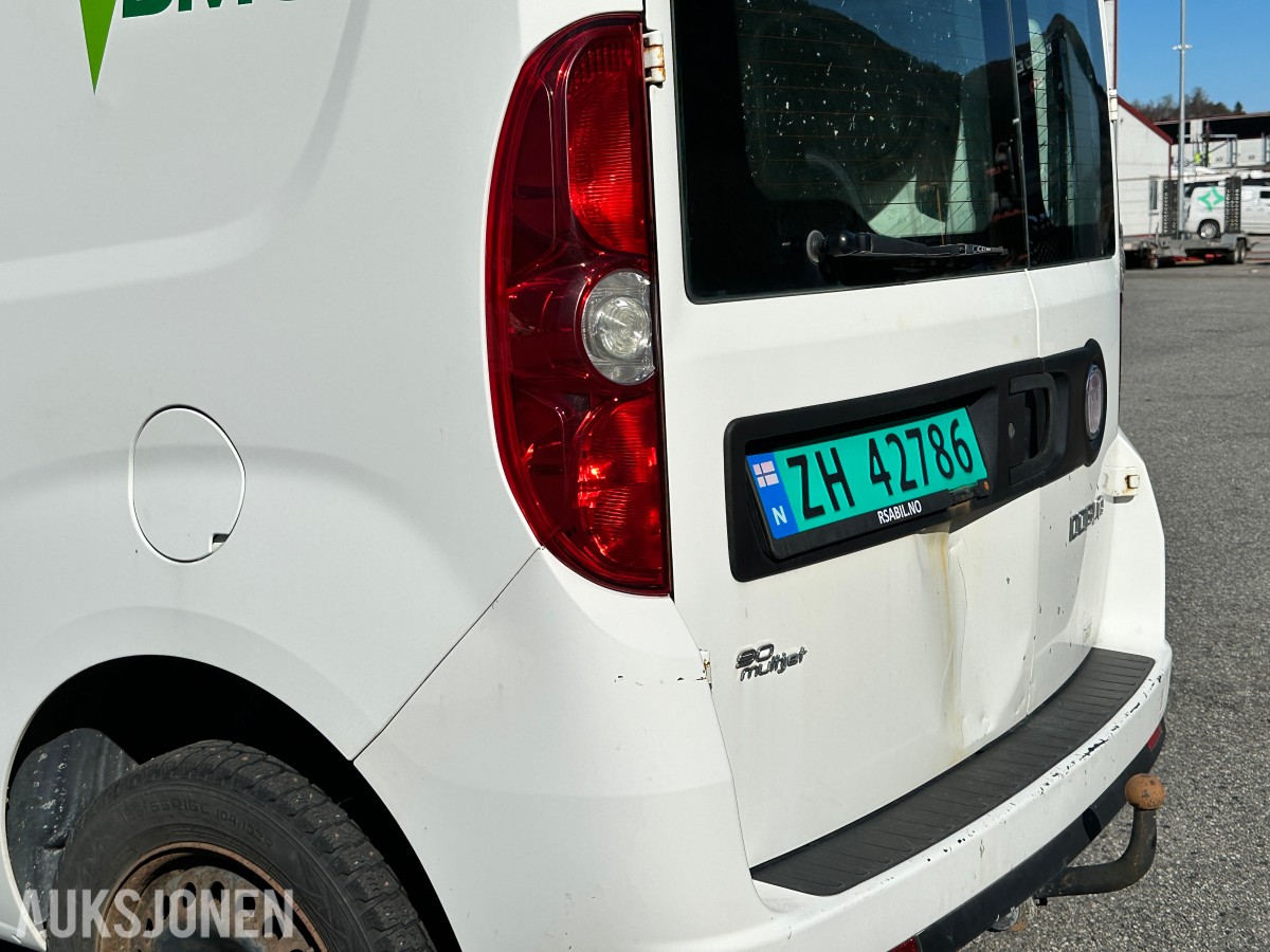 2015 Fiat DOBLO 1.6-90 D Rep.objekt, 83150km