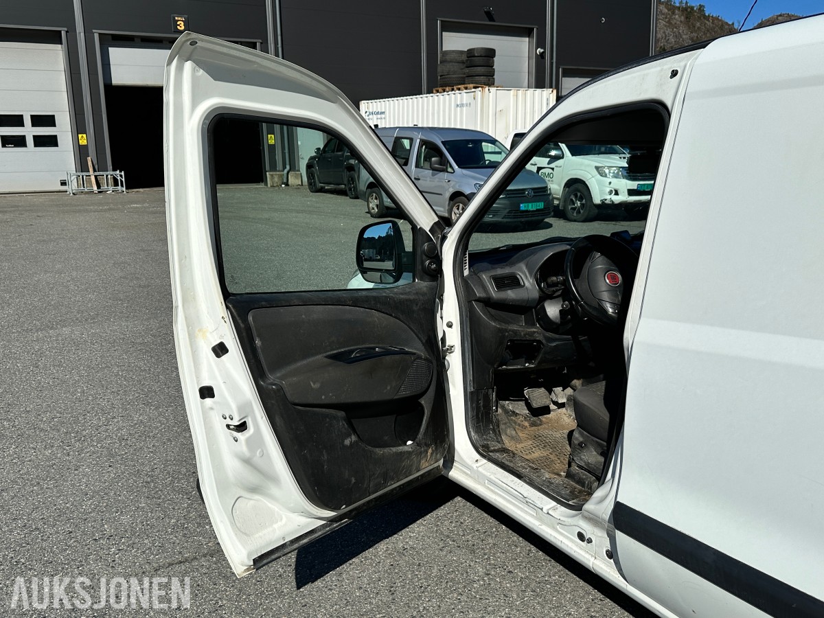 2015 Fiat DOBLO 1.6-90 D Rep.objekt, 83150km
