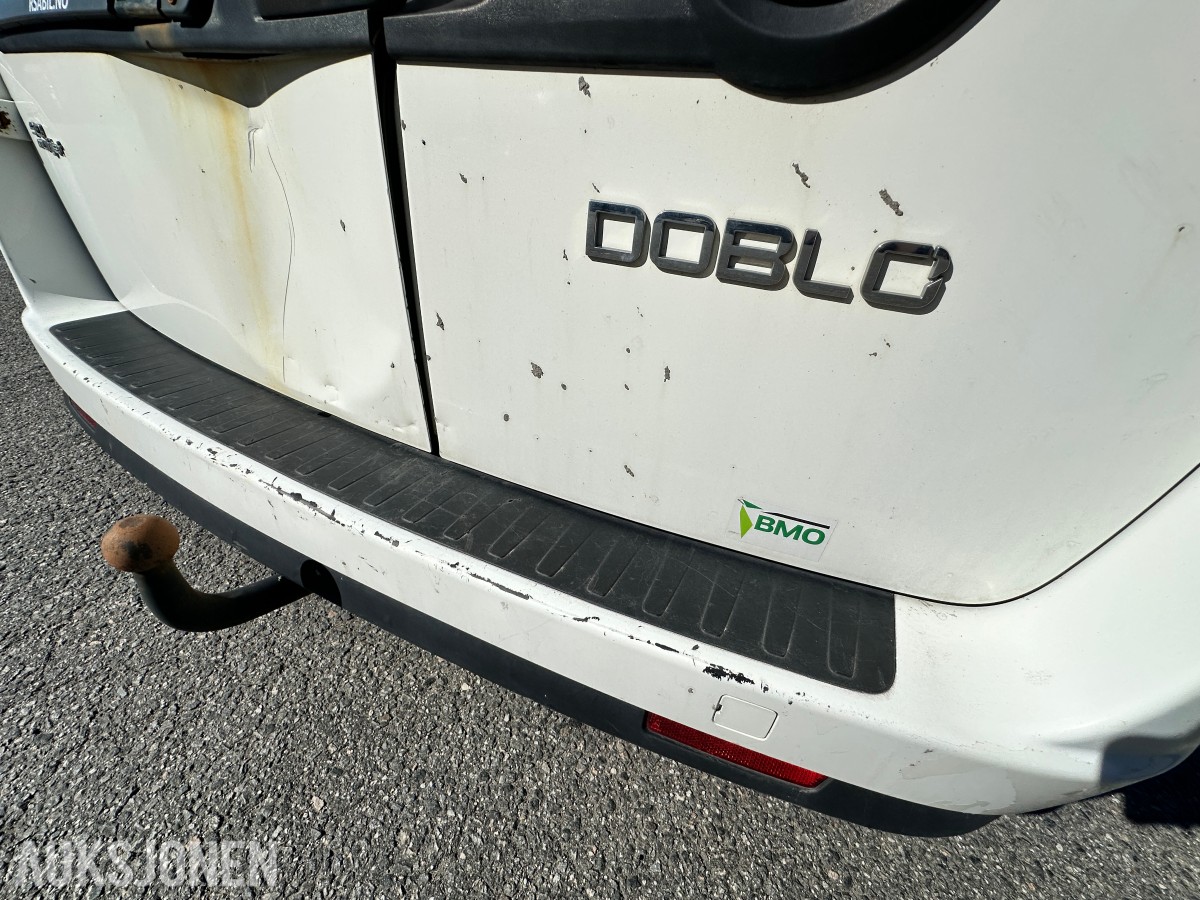 2015 Fiat DOBLO 1.6-90 D Rep.objekt, 83150km