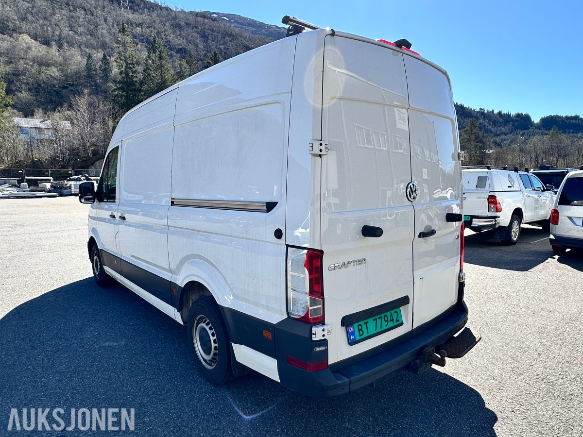 2018 Volkswagen Crafter 35 L3 2,0 TDI 177hk aut Repobjekt, 145300km