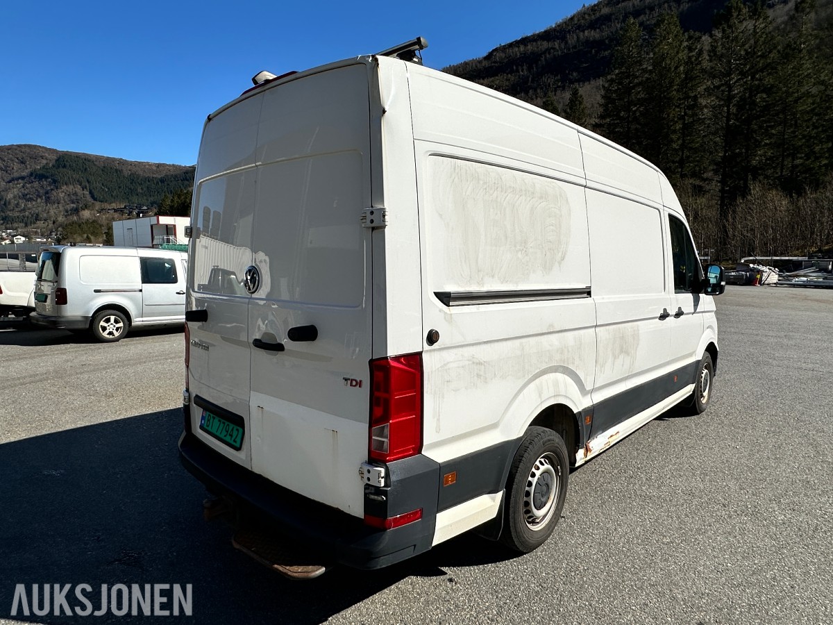 2018 Volkswagen Crafter 35 L3 2,0 TDI 177hk aut Repobjekt, 145300km
