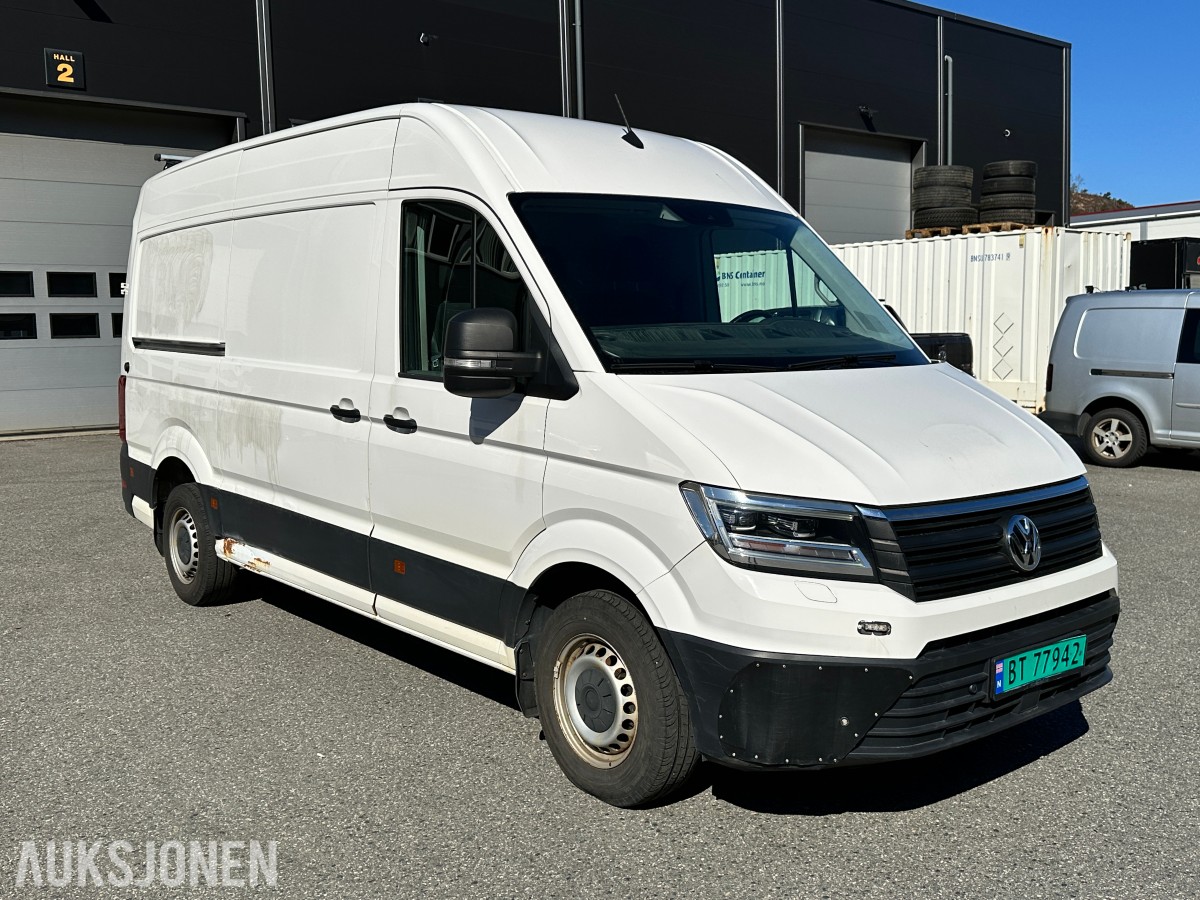 2018 Volkswagen Crafter 35 L3 2,0 TDI 177hk aut Repobjekt, 145300km
