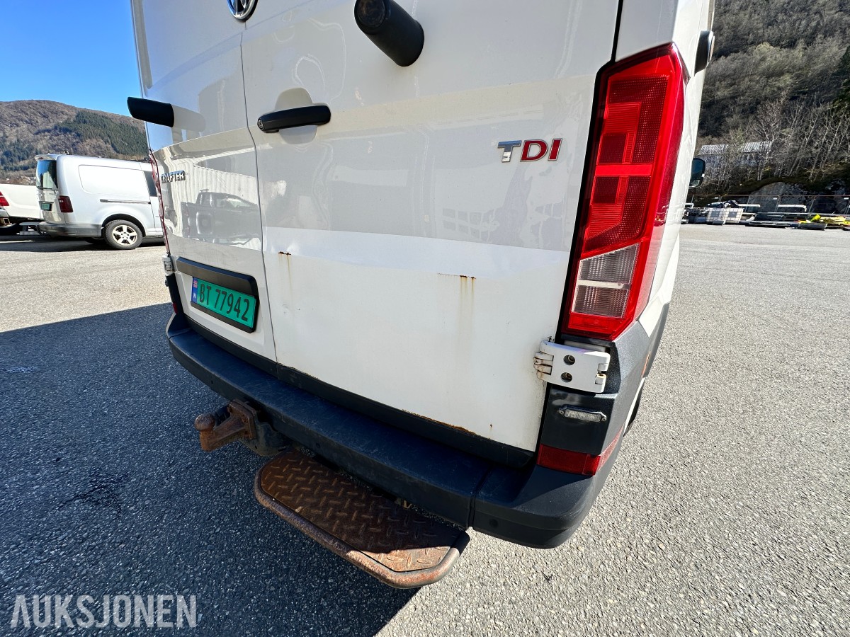 2018 Volkswagen Crafter 35 L3 2,0 TDI 177hk aut Repobjekt, 145300km