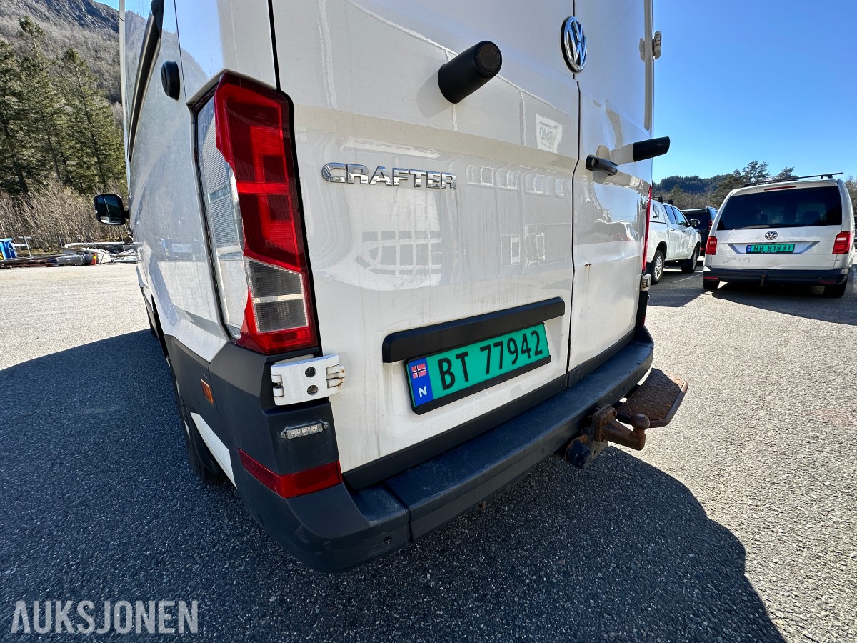 2018 Volkswagen Crafter 35 L3 2,0 TDI 177hk aut Repobjekt, 145300km