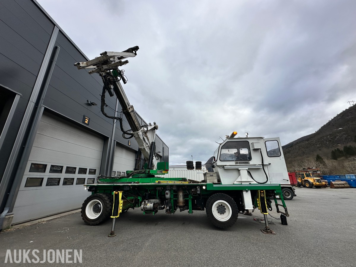 2011 Essverk Essmount 8T monteringsmaskin - komplett m/vakuumutstyr + dokumentasjon