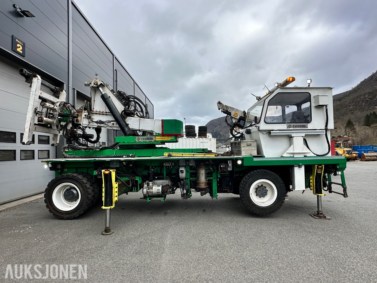 2011 Essverk Essmount 8T monteringsmaskin - komplett m/vakuumutstyr + dokumentasjon